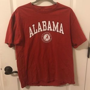 Alabama Crimson Tide T-shirt Russell Athletic Sz L